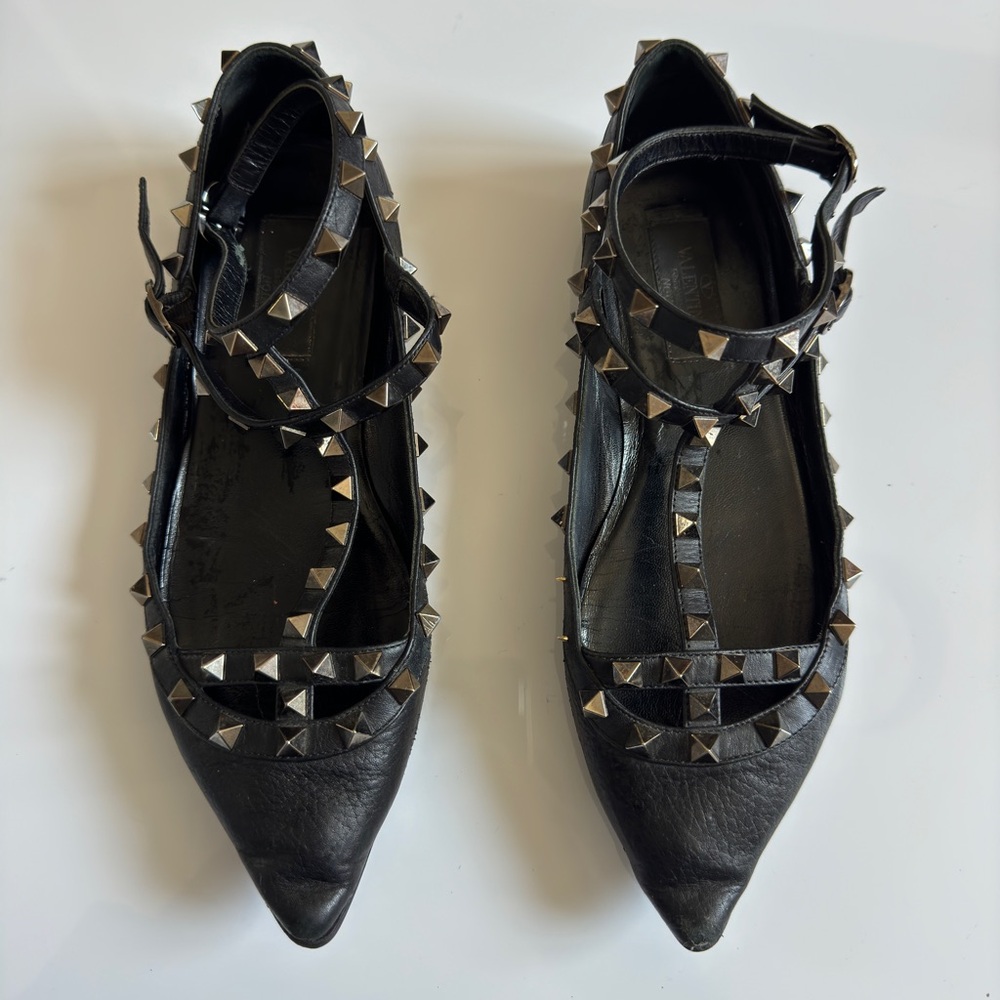 Valentino Rockstud Flats – Size 36